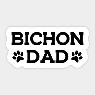 Bichon Dad Sticker